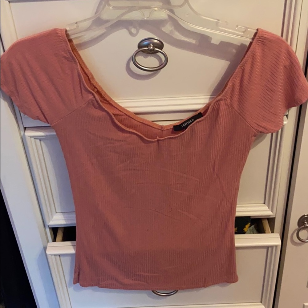 forever 21 ribbed top